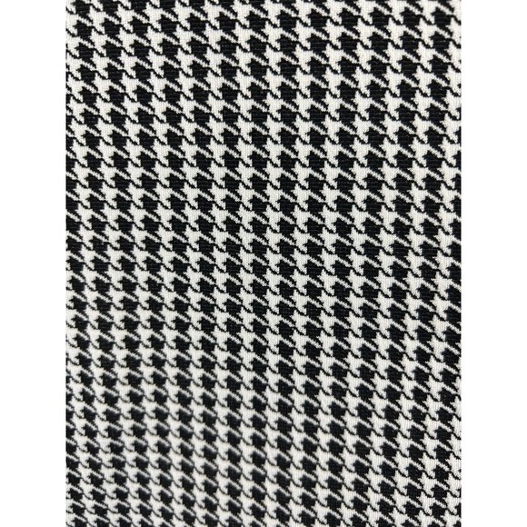 Nine West NWT Women's Houndstooth Black & Ivory Lined Skirt Size XS - Picture 2 of 9